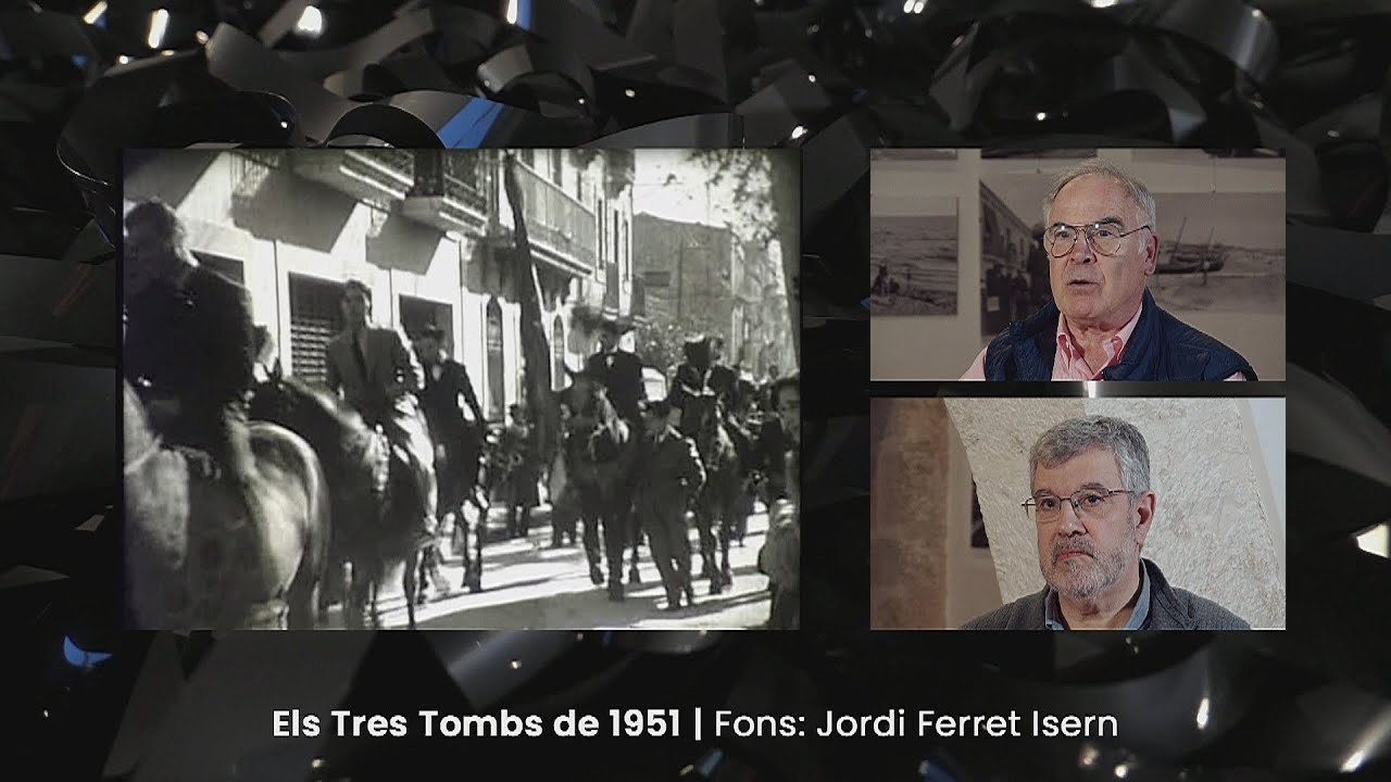 Les cintes de l'arxiu - Tres Tombs 1951 i arribada de la nova imatge 1953