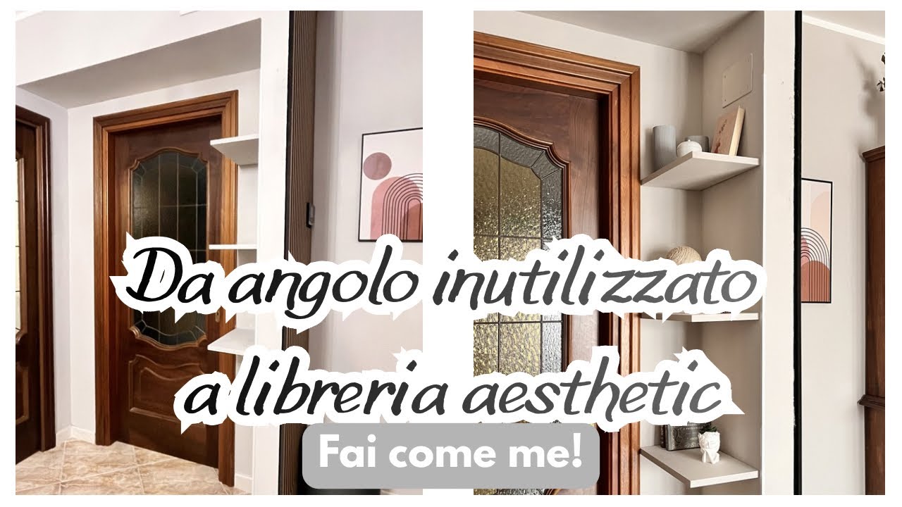 Da angolo inutilizzato a libreria 