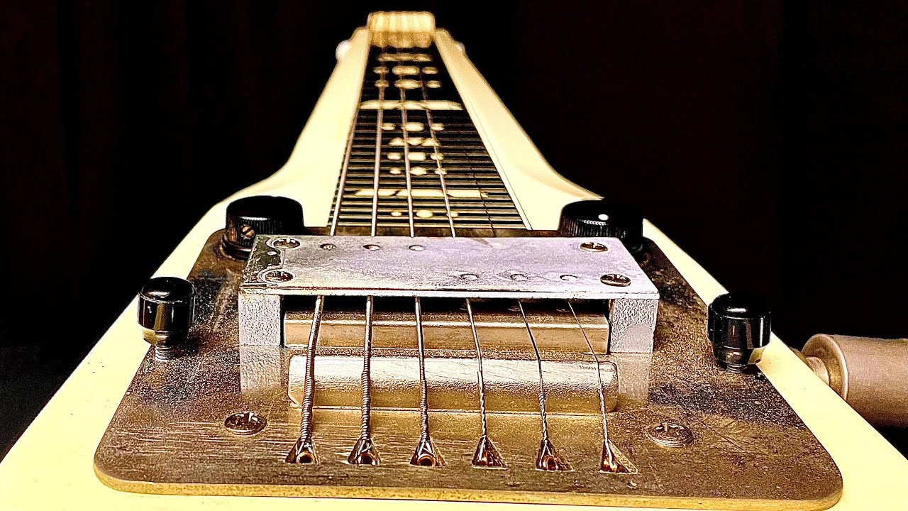 Killer Lap Steel/Slide Guitar lick in Open E tuning - Tutorial