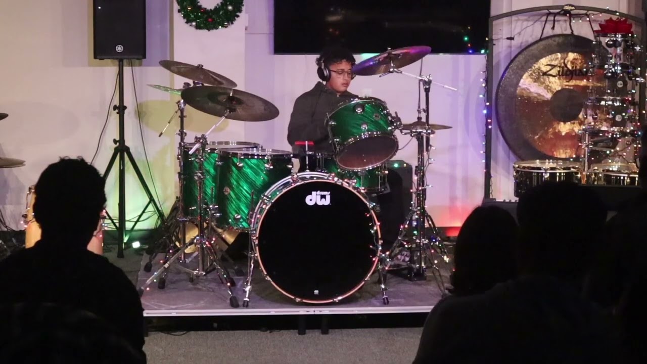 DW Holiday Drum Bash - Jaxon Ortiz - Can't Stop - Red Hot Chili Peppers