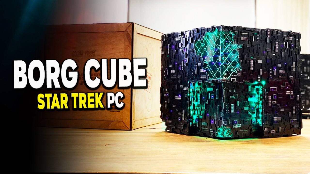Creating The BORG Cube PC & Star Trek Merchandise - CherryTree CEO Interview