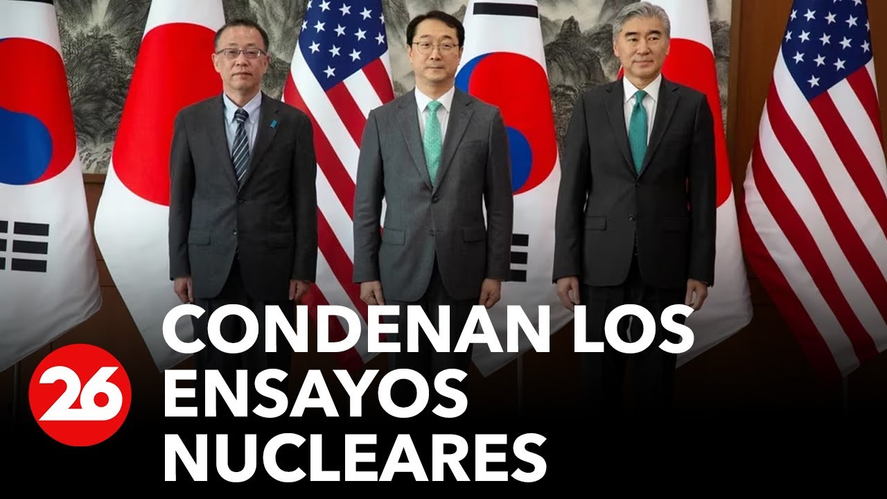 Corea del Sur, Jap&oacute;n y Estados Unidos condenaron los ensayos nucleares | #26Global