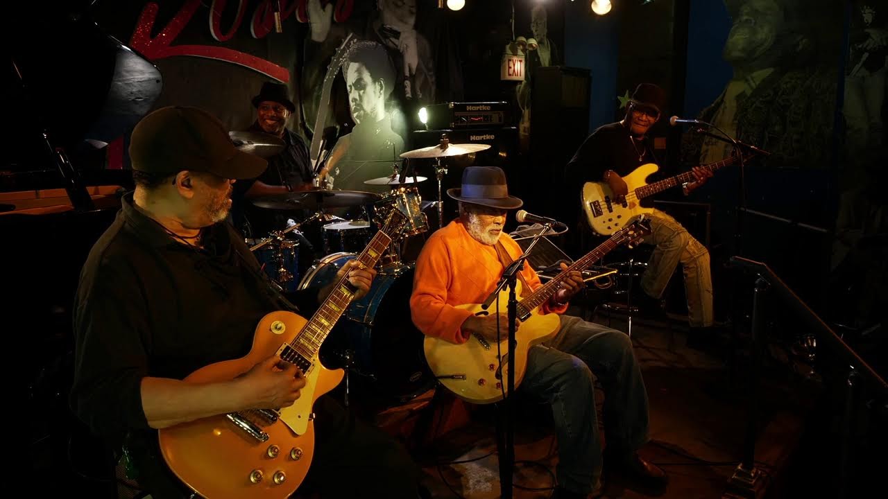 Ben Levin with Jimmy Burns Band