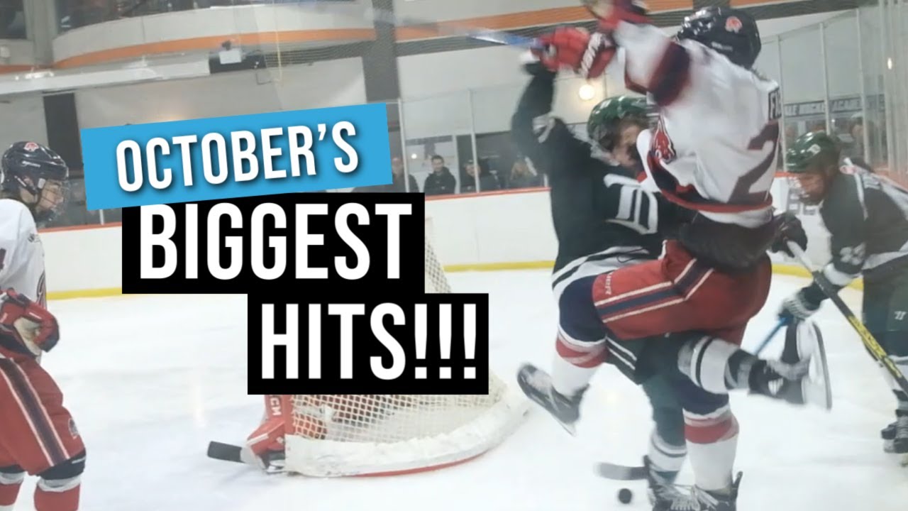 October's Biggest Hockey Hits!