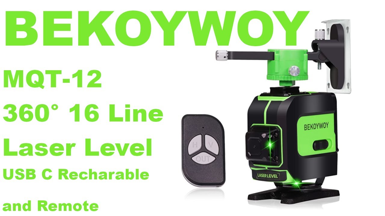 Unboxing of the NEW BEKOYWOY MQT-12 Line Laser Level