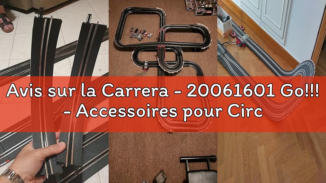Avis sur la Carrera - 20061601 Go!!! - Accessoires pour Circuit - 1/43 EME analogique - Kit d'extens