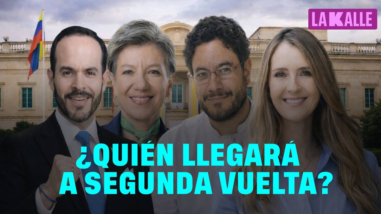 ¿Iván Cepeda, Abelardo de la Espriella y Paloma Valencia, quién llegará a la segunda vuelta?