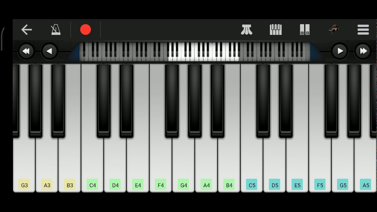قولوا لها انني عزف بيانو 🎹