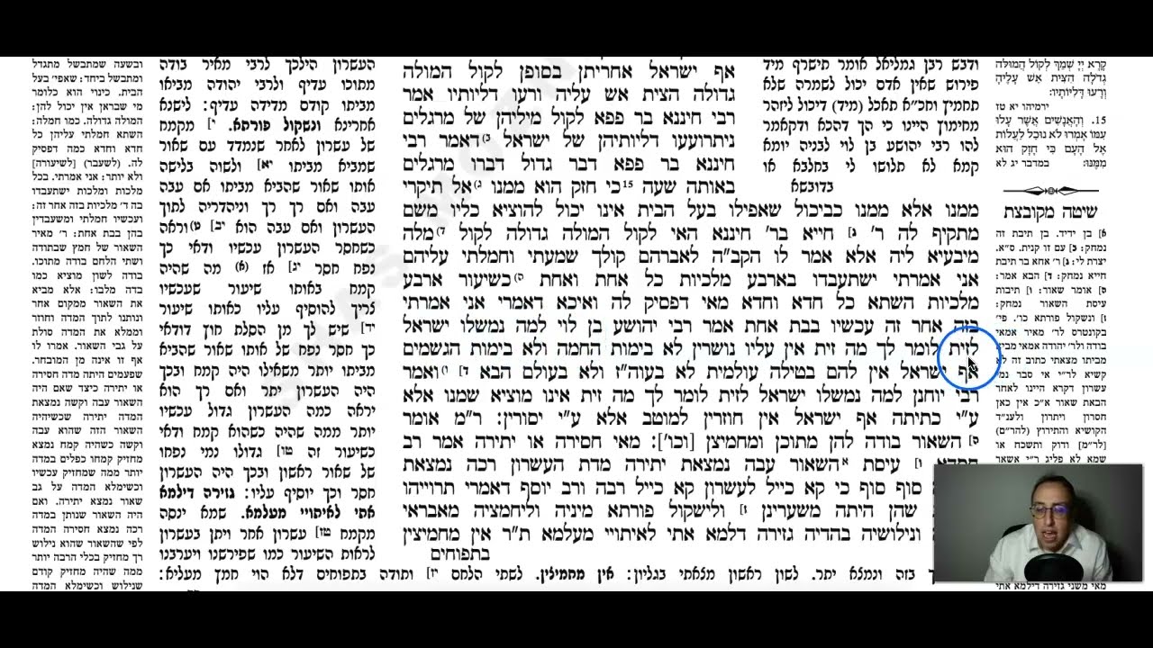 Menachos Daf 53b Daf Yomi Gemara (Talmud) Meseches Menachos Mesechet Menachot Masechet Menahot 