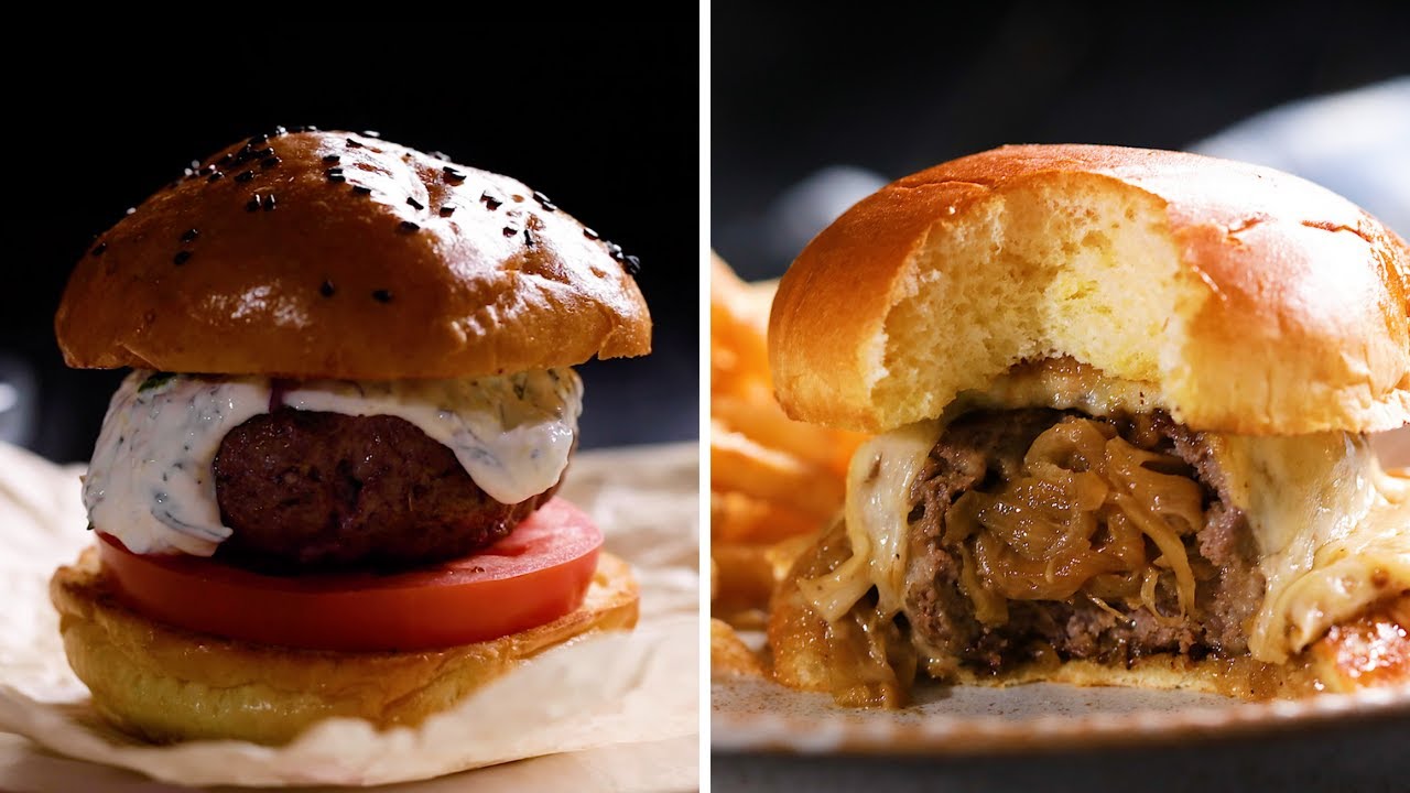 The Only Burger Recipes You'll Ever Need 🍔