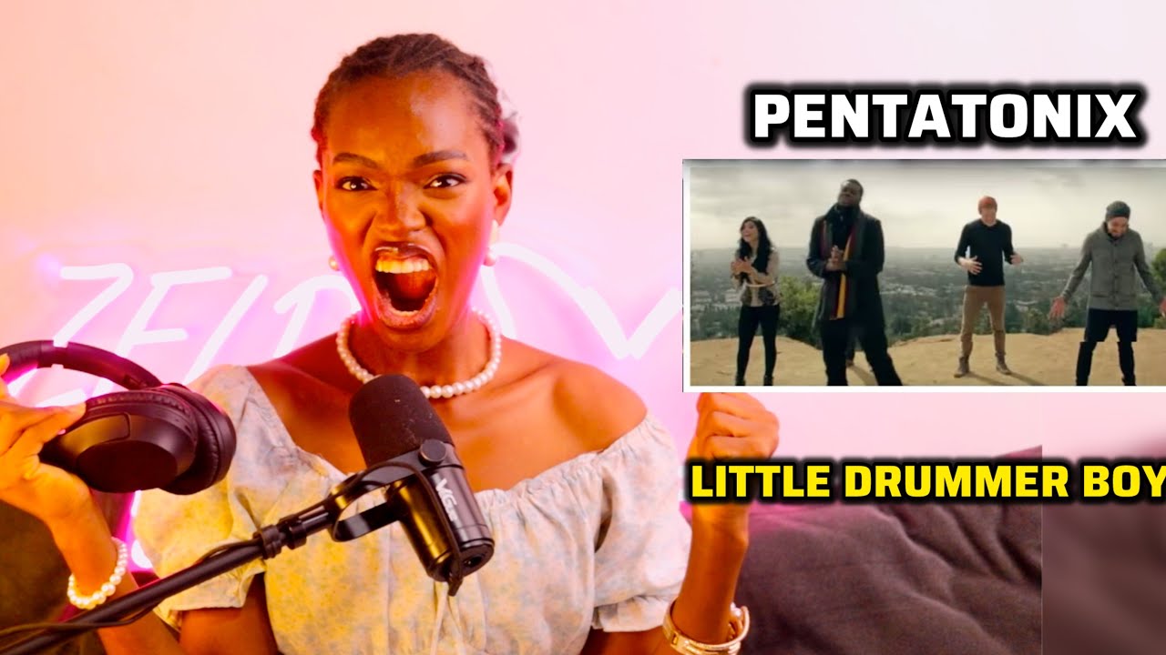 ЭПИЧНО! | РЕАКЦИЯ НА ПЕРВОЕ СЛУШАНИЕ The Pentatonix - Little Drummer Boy!!!