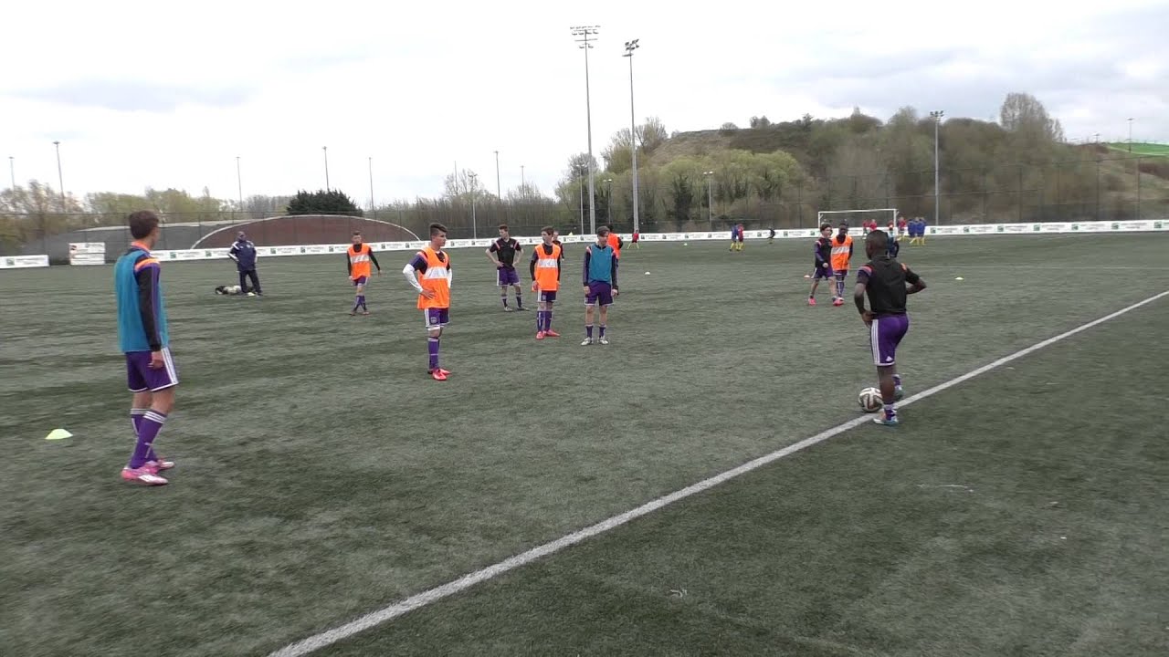 U15 Anderlecht-Westerlo warming-up match