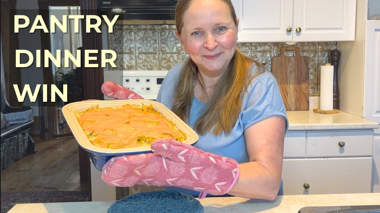 Готовим из того, что есть у меня на кухне | Простая запеканка из курицы, брокколи и риса (без глю...