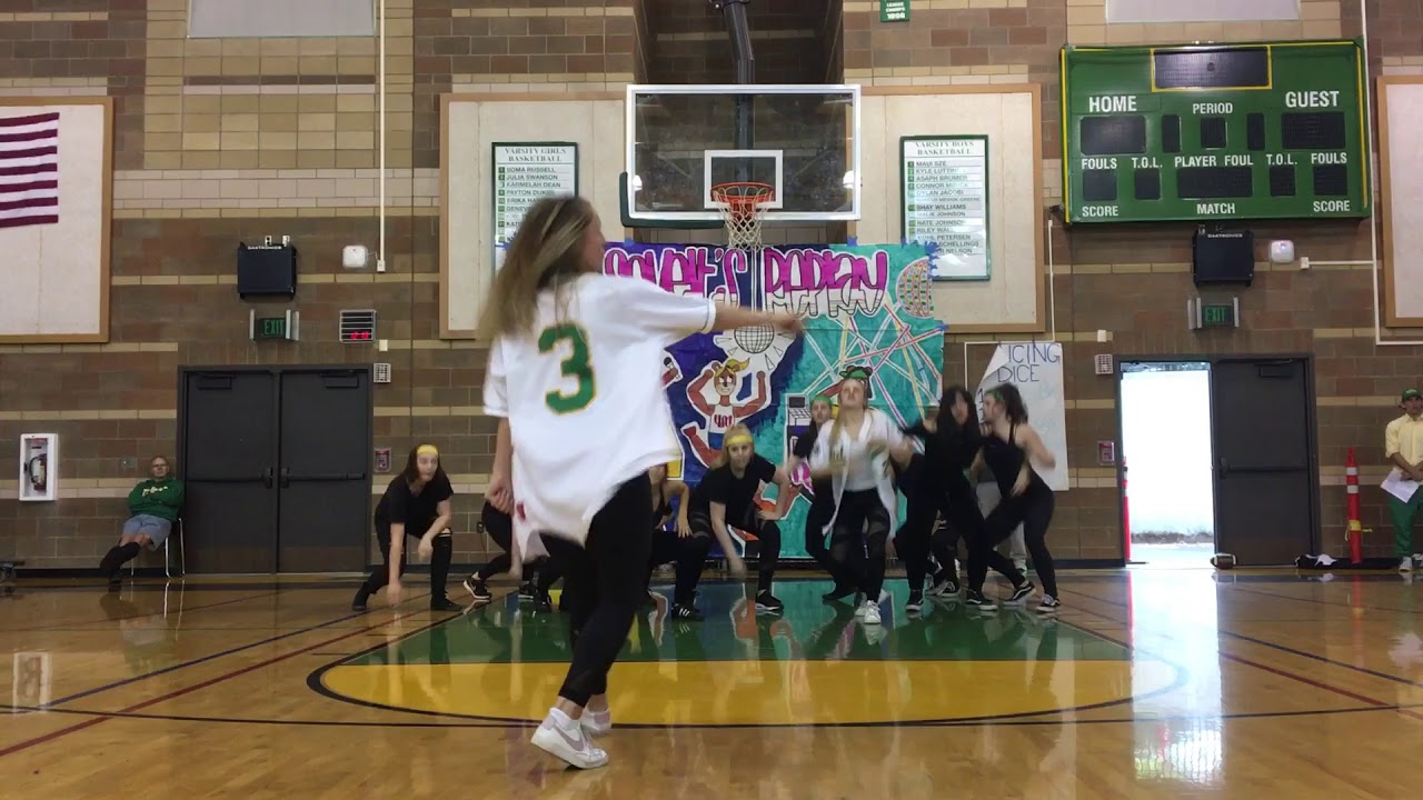Roosevelt Dance Team 2017-18 Moving Up Assembly