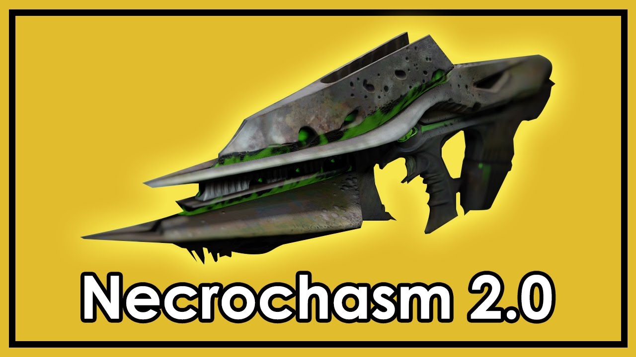 Destiny Rise of Iron: How to Get Husk of the Pit & Necrochasm 2.0 - Exotic Raid Weapon