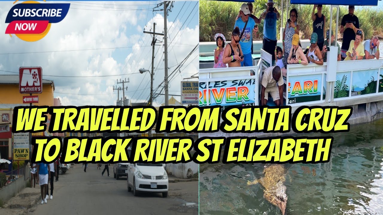 We Travel From Santa Cruz To Black River Jamaica 