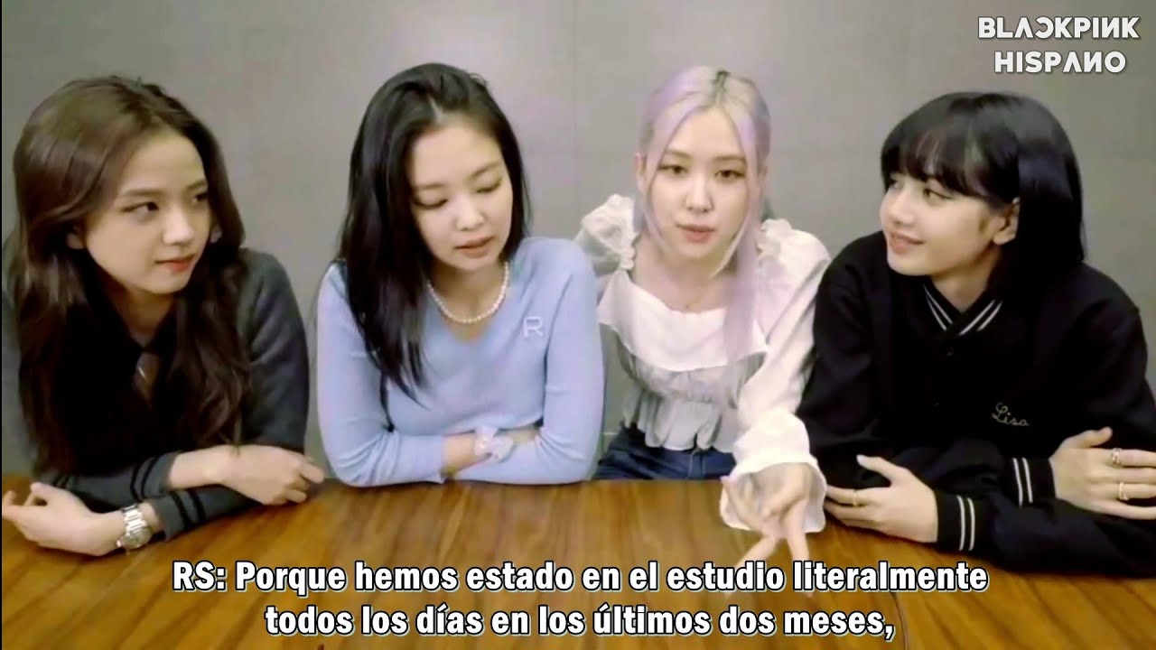 [SUB ESPAÑOL] BLACKPINK habla sobre ICE CREAM, amistad y su primer álbum completo