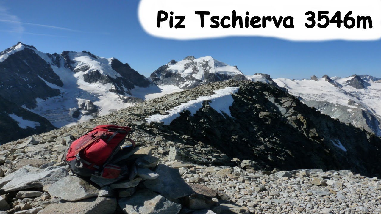 Piz Tschierva (3546m, Bernina-Alpen) - Graubünden, Schweiz