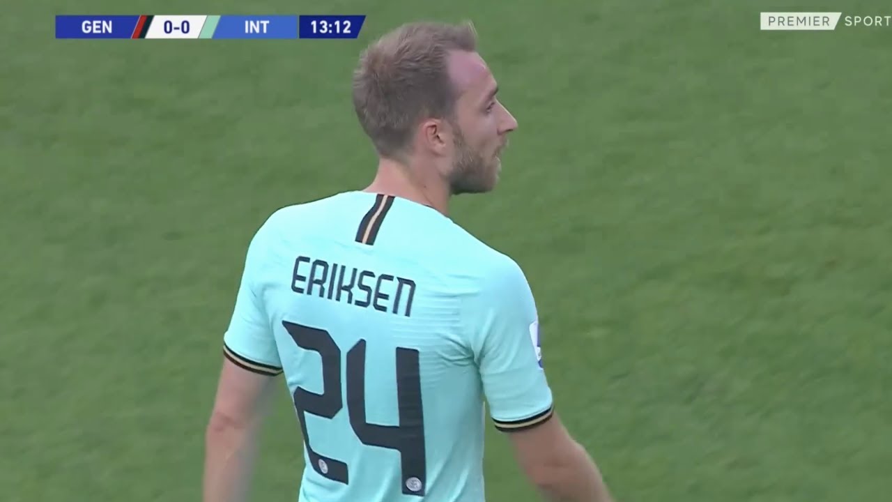 Christian Eriksen vs Genoa (Away) | 25/07/20 | HD 1080i