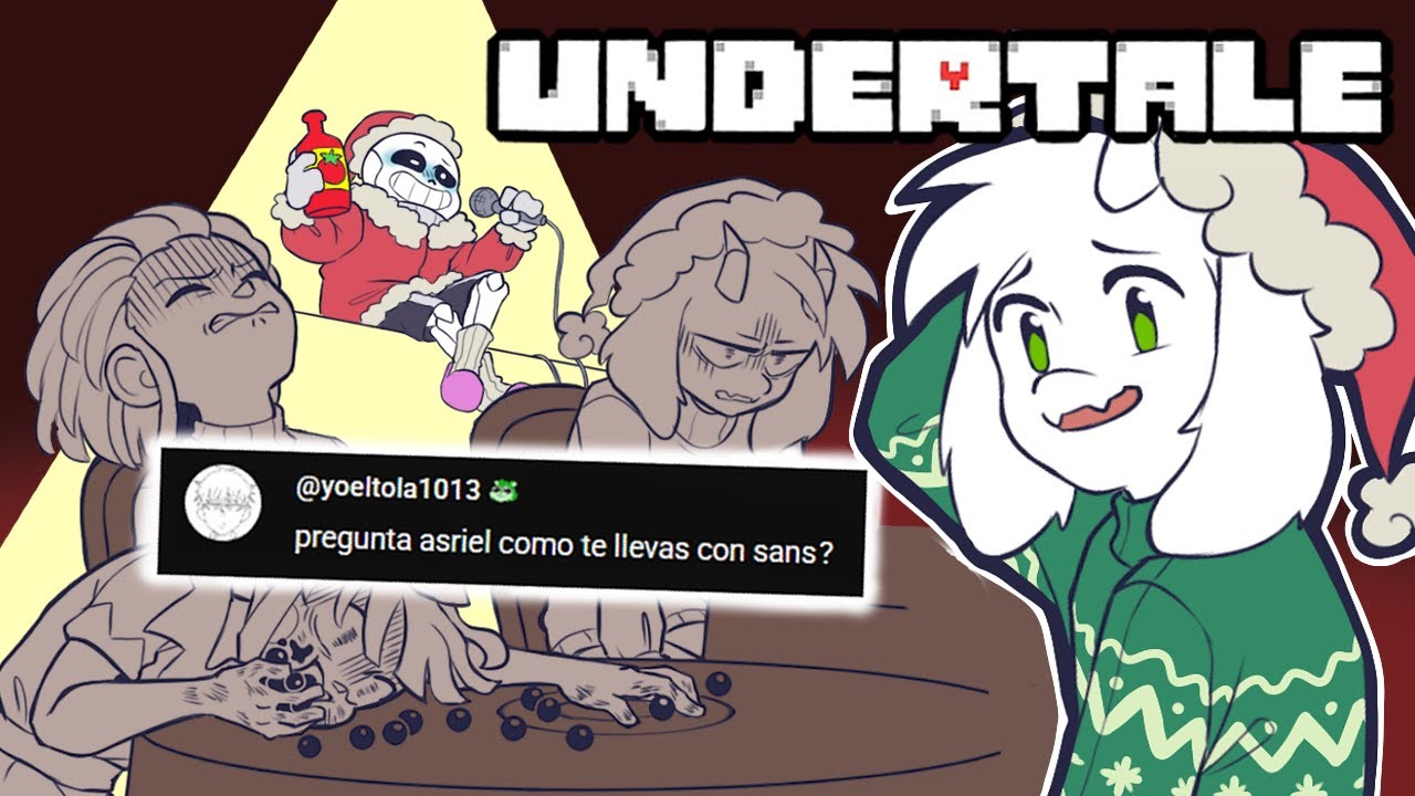 ASRIEL responde a sus preguntas en NAVIDAD! [UNDERTALE]
