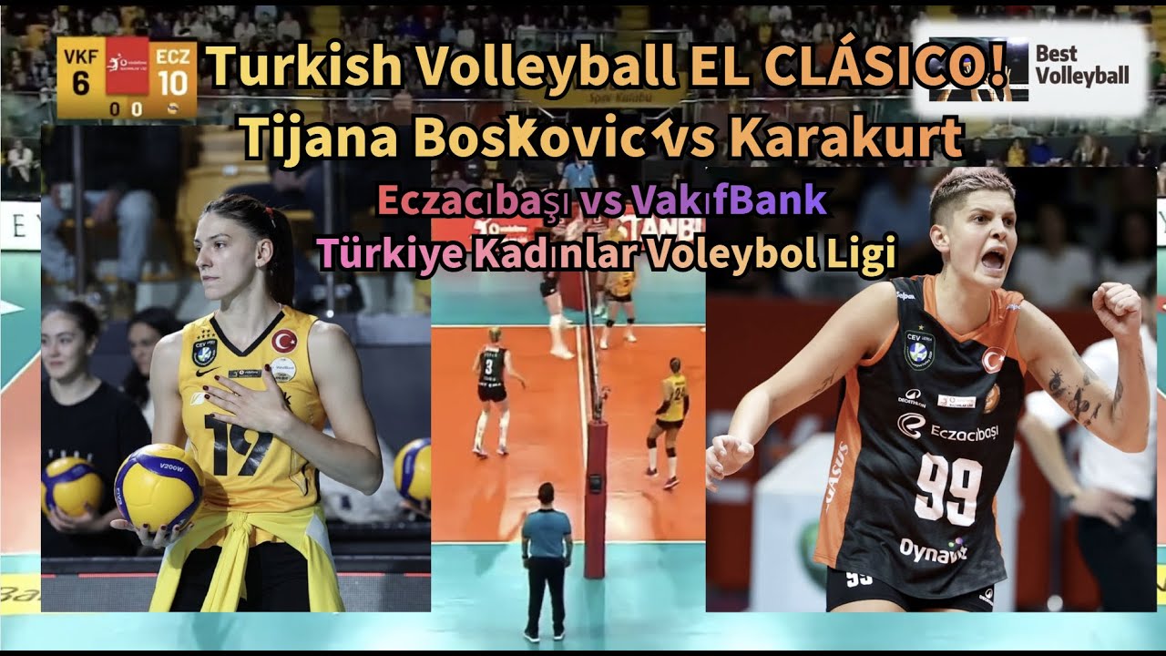 Tijana Bošković vs Karakurt  HIGHLIGHTS | Eczacıbaşı vs VakıfBank | Türkiye Kadınlar Voleybol Ligi🇹🇷