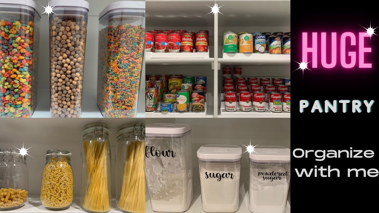 HUGE PANTRY ORGANIZATION // BUDGET FRIENDLY