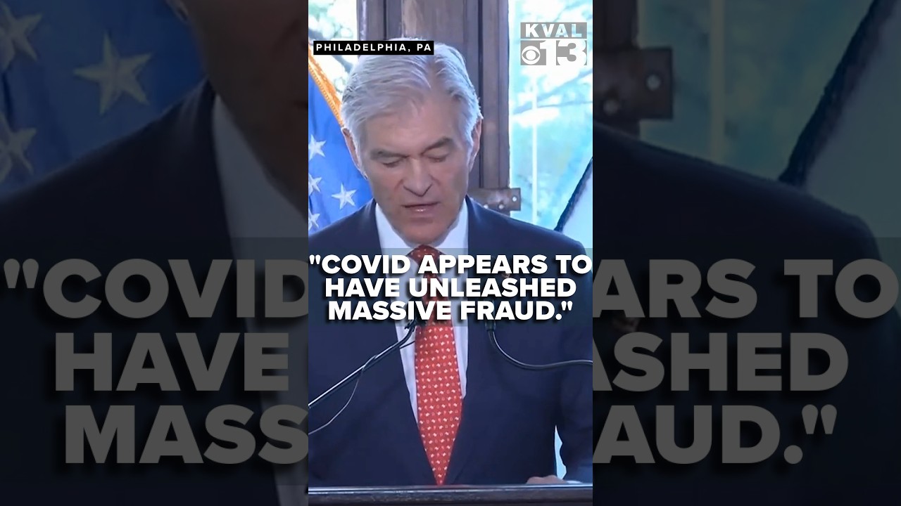 Доктор Оз обсуждает влияние COVID на уровень мошенничества