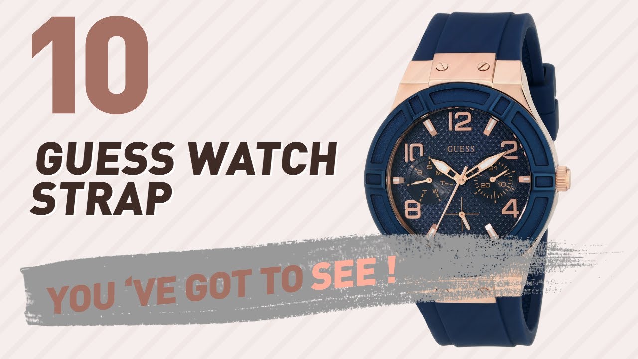 Top 10 Guess Watch Strap // New & Popular 2017
