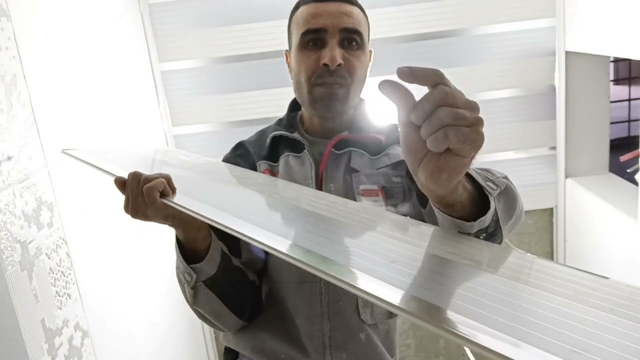 طريقة نزع وتركيب pvc   لدوش بطريقة سهلة خطوة بخطوة