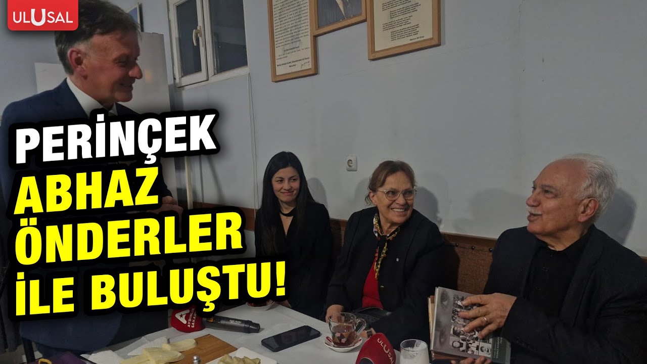 Dr. Doğu Perinçek Abhazya kökenli önderlerle buluştu!