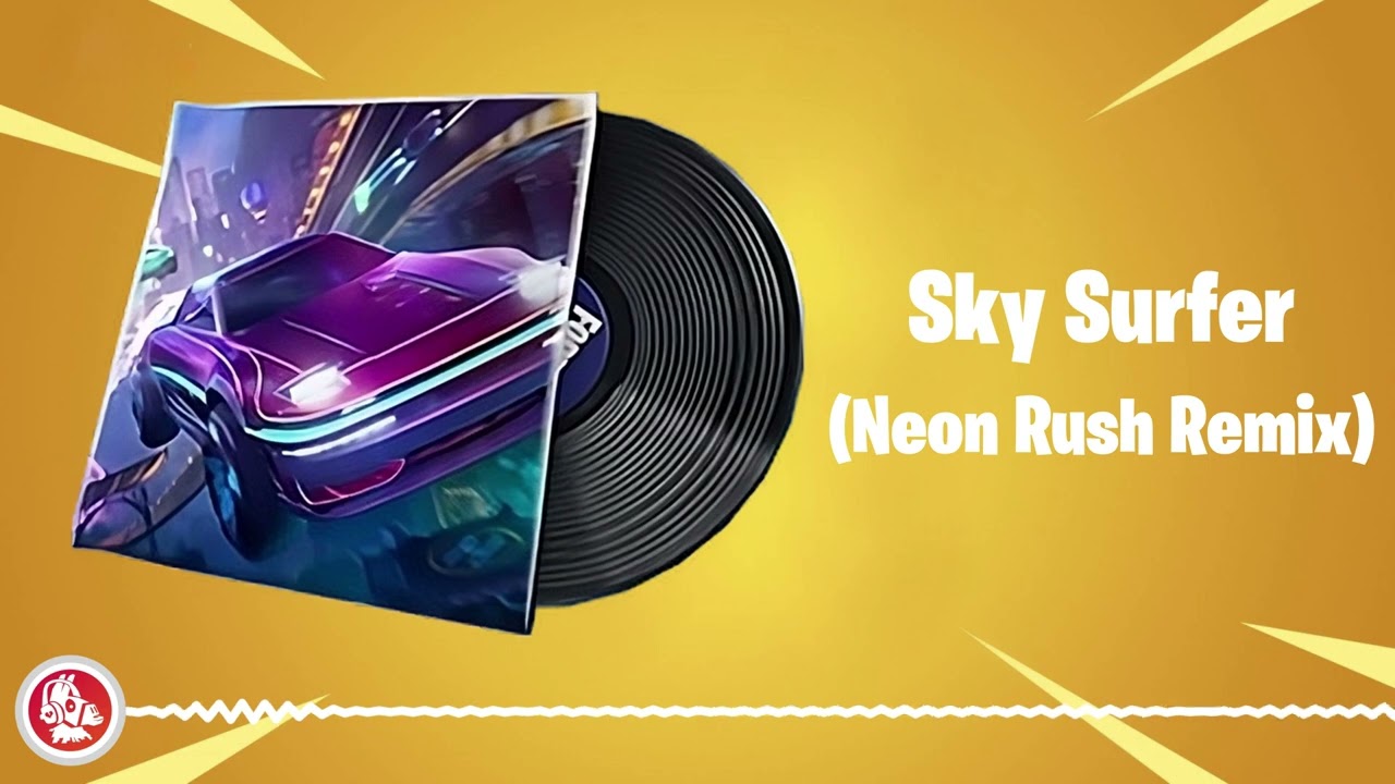 Fortnite - Sky Surfer (Neon Rush Remix) - Lobby Music Pack