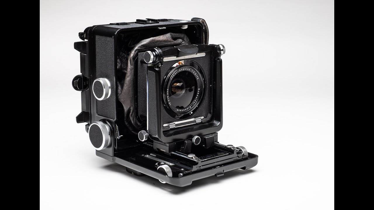 Wista 45 SP Weitwinkelplatine und Weitwinkelbalgen mit 75mm Objektiv