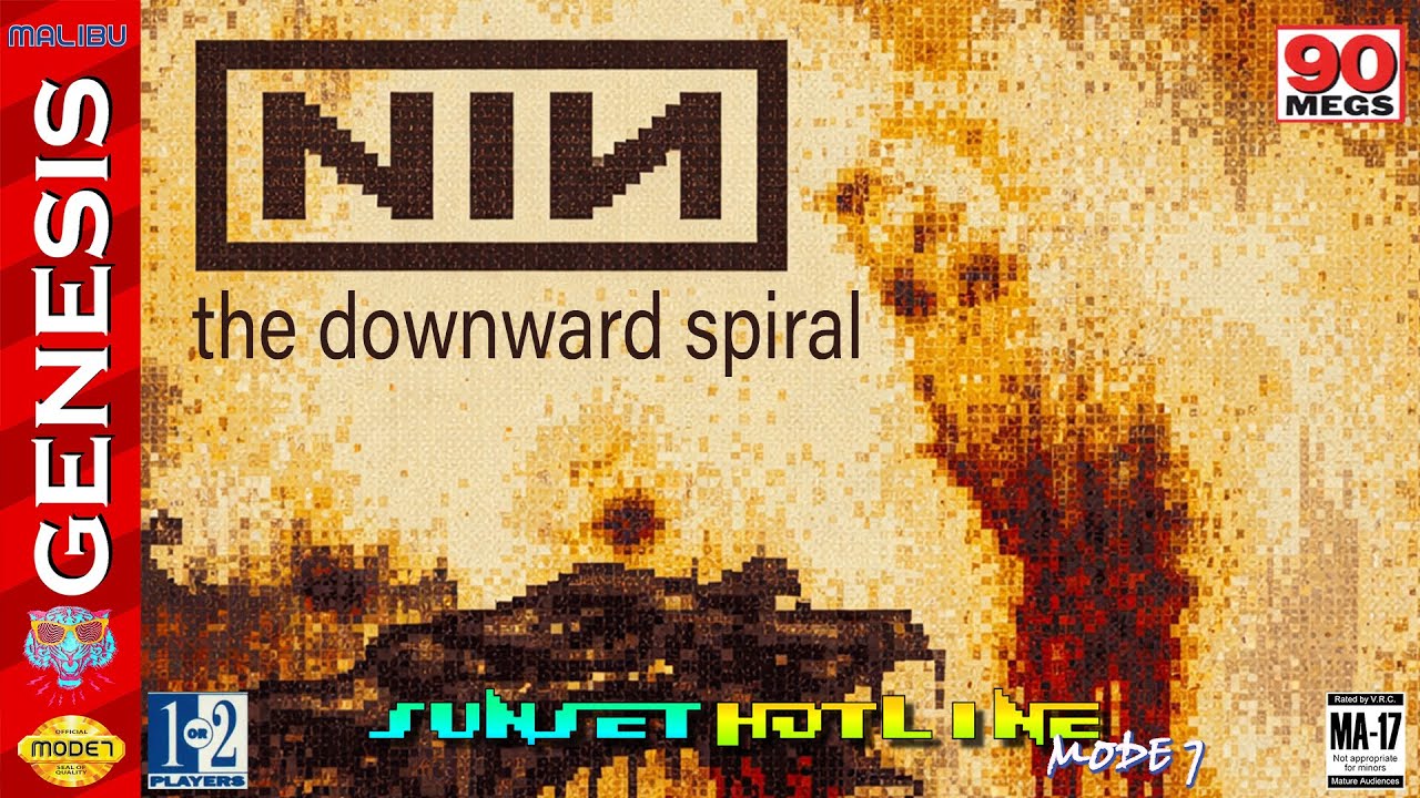 16-битная группа Nine Inch Nails - The Downward Spiral на SEGA Genesis / Mega Drive - Retro Game ...