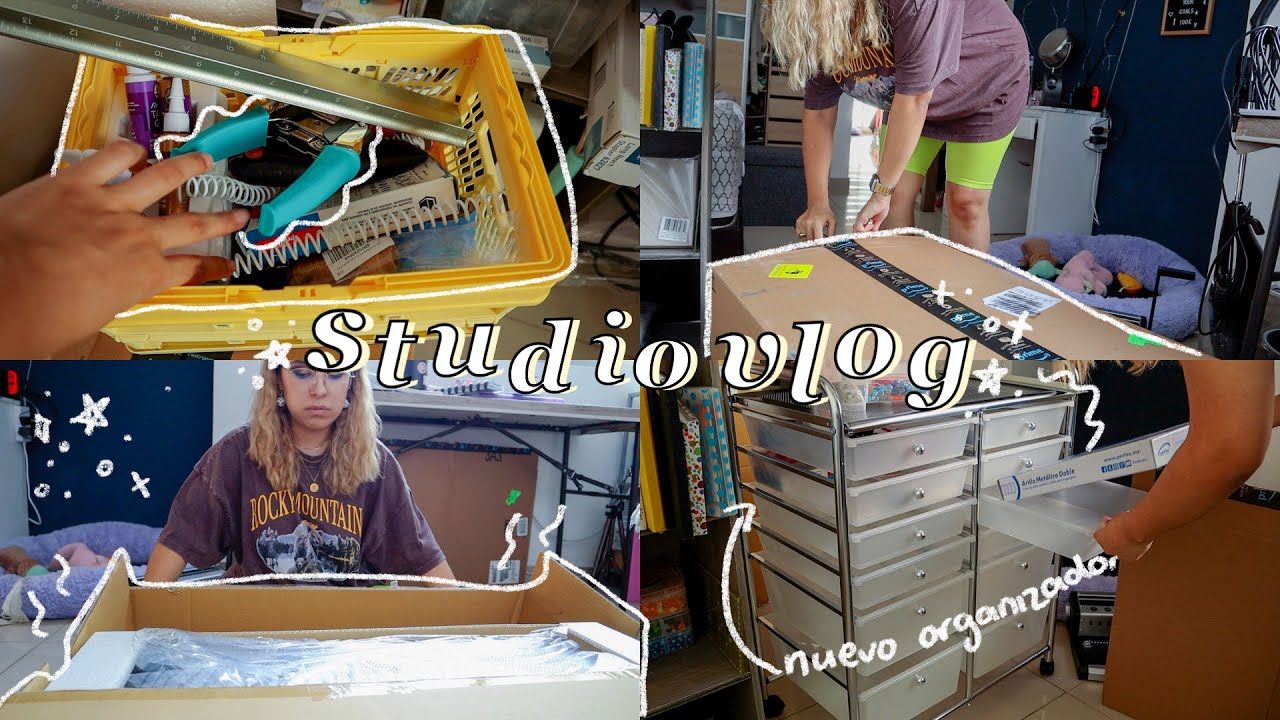 studio vlog 003: nuevo organizador!