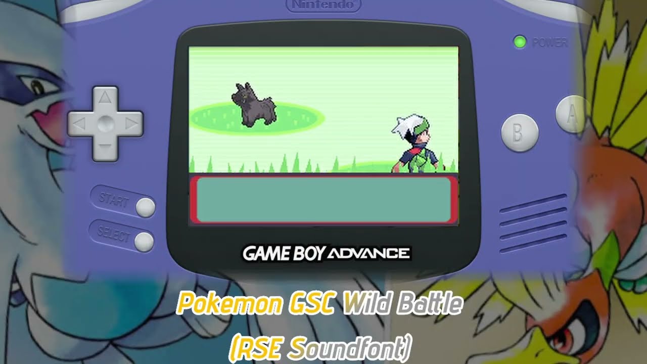 Pokemon GSC - Kanto Wild Battle Theme [Pokemon RSE SoundFont]