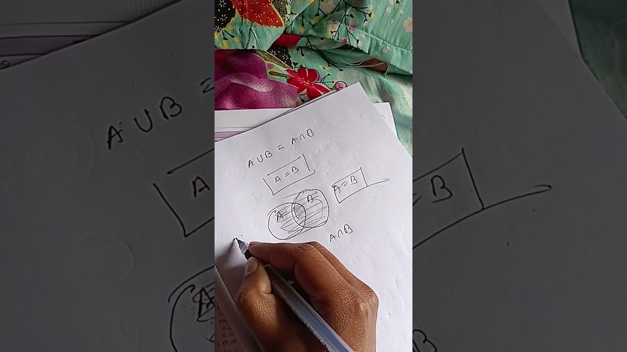 Class XI সেট তত্ত্ব... Fill in the Blanks
