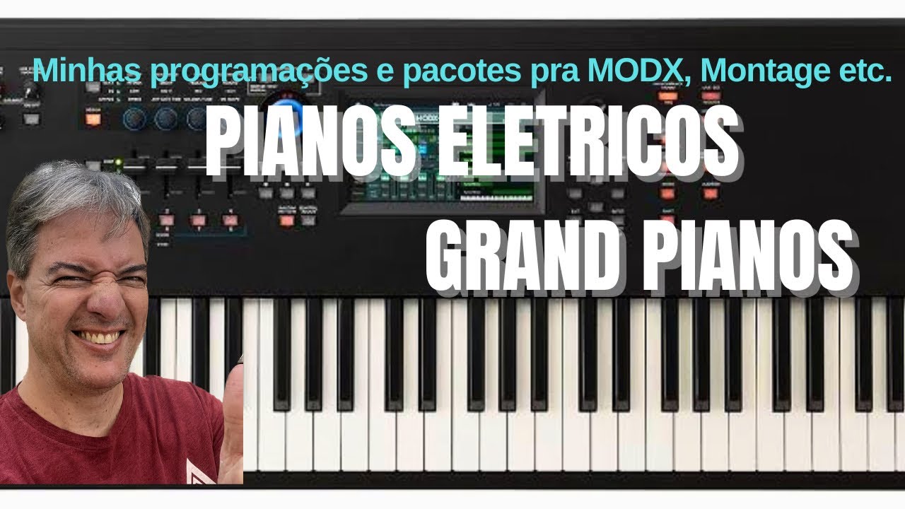 Packs de Grand Pianos e Pianos Elétricos para MODX, MODX+, Montage e Montage M.