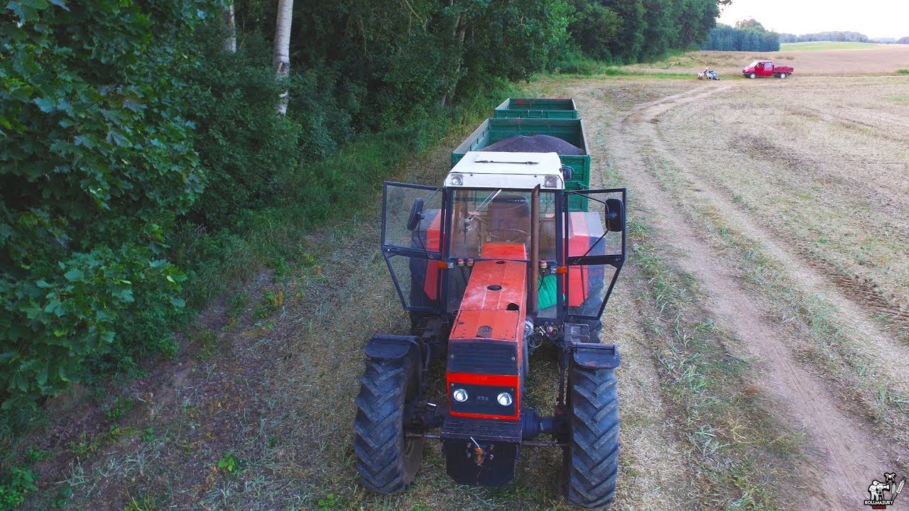 Żniwa 2018 - odmiany rzepaku EURALIS & Bizon, Claas,Valtra,ZTS