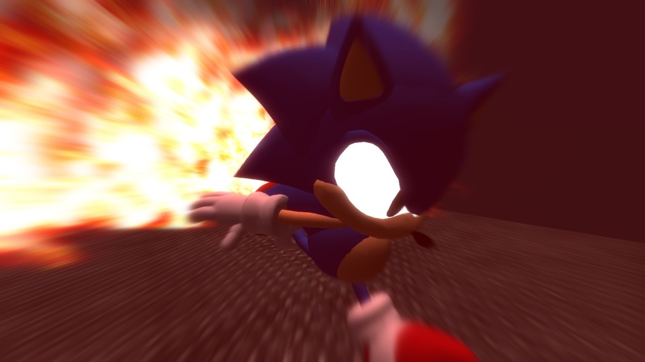 Sonic runs for his life but in Outcome Memories