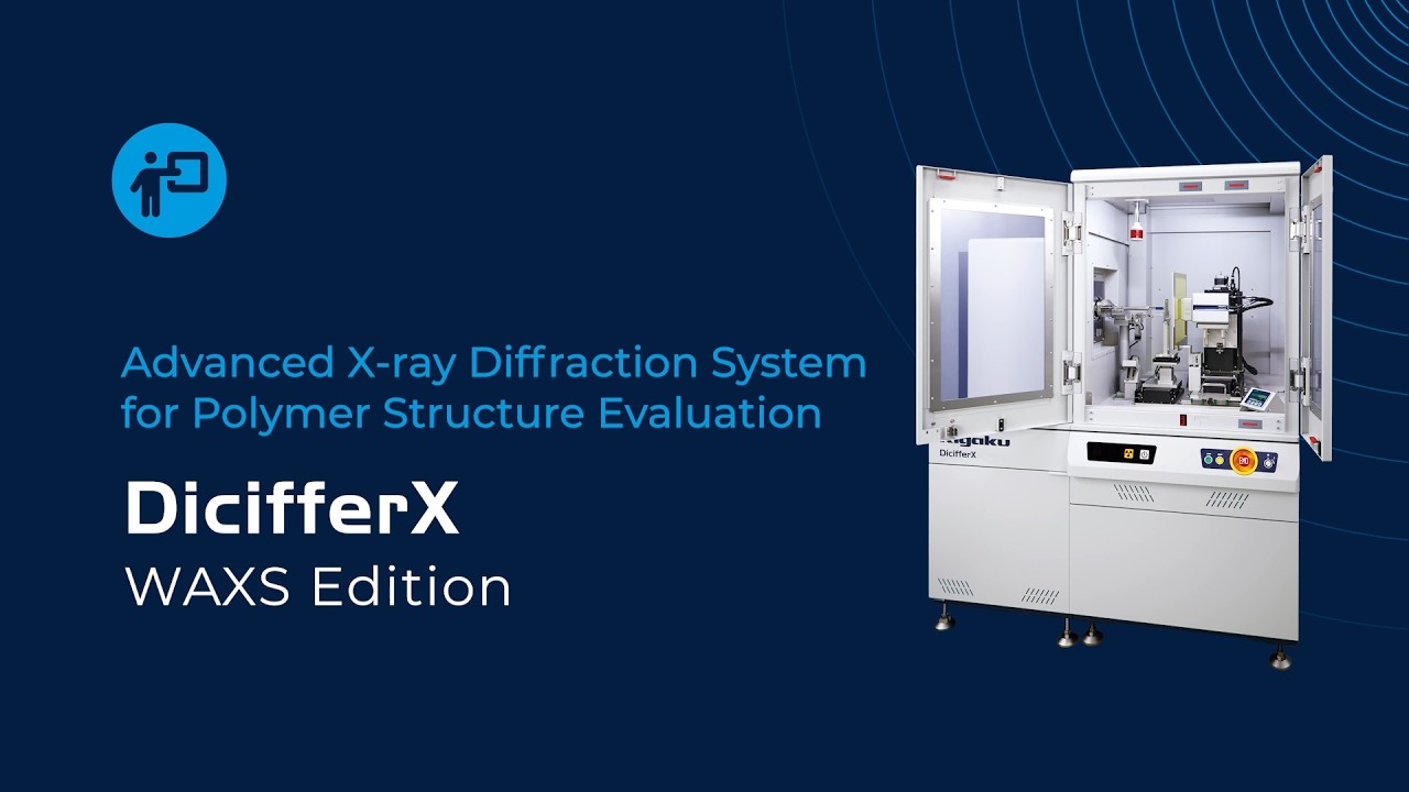 DicifferX WAXS Edition - Advanced X-ray Diffraction System for Polymer Structure Evaluation