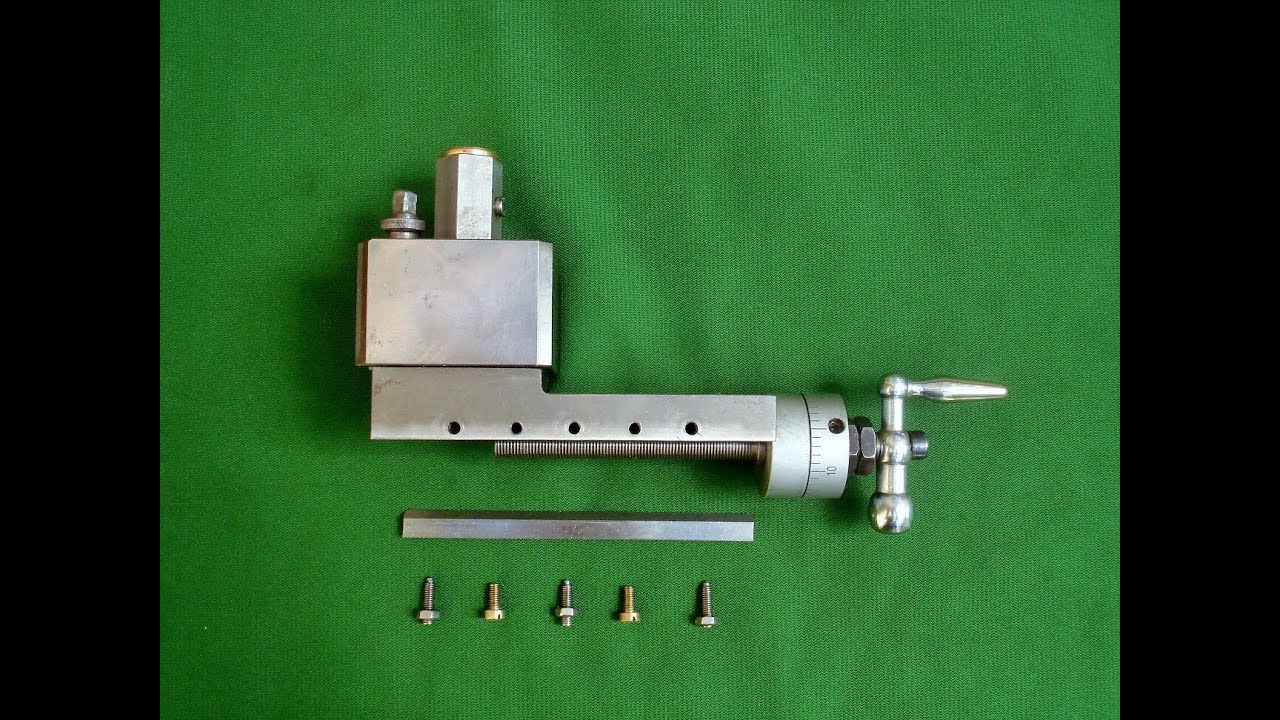 Chinese Mini Lathe Compound Slide Locking Screw Upgrade. Improve Rigidity.