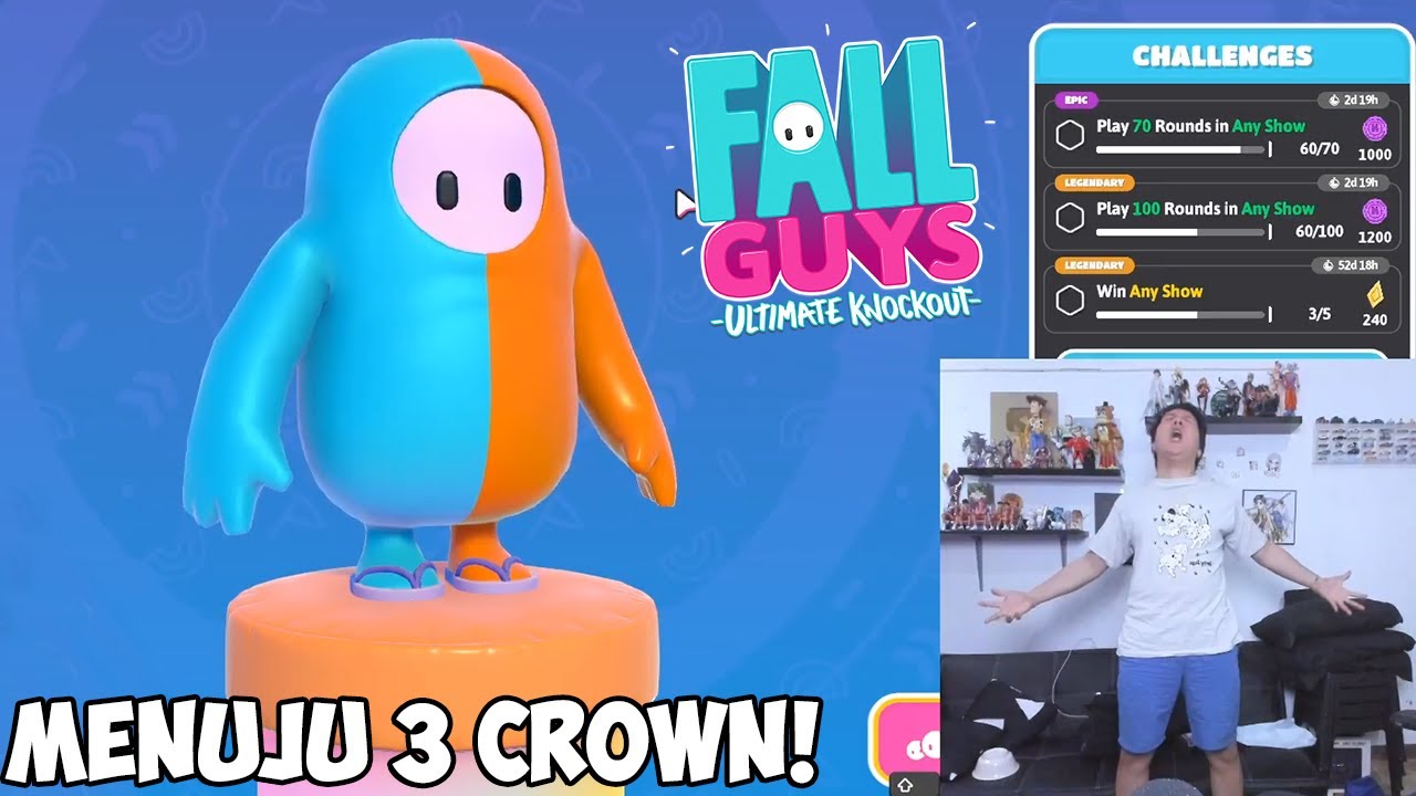 AKU HARUS DAPAT 3 PIALA DI GAME YANG MIRIP STUMBLE GUYS INI! Fall Guys
