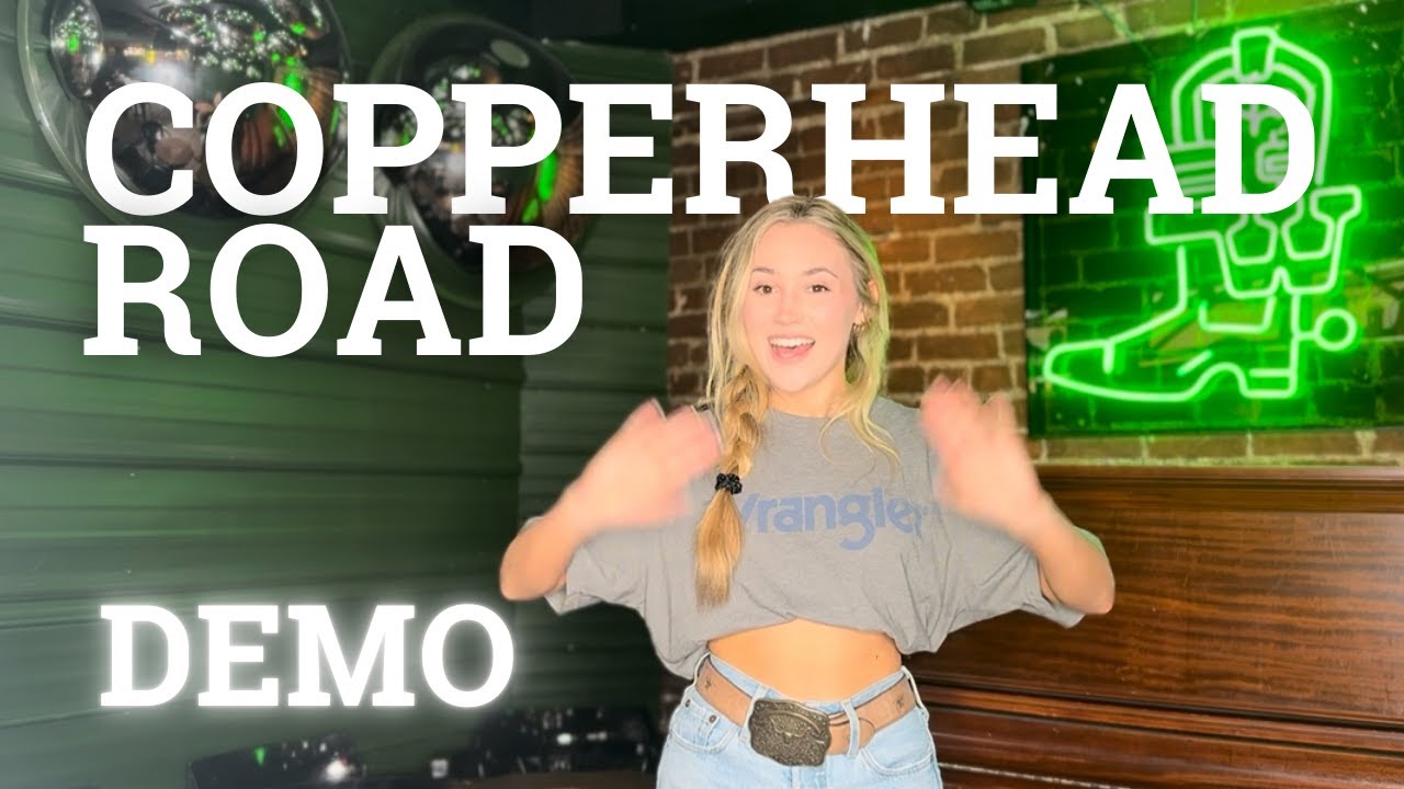 Copperhead Road Line Dance Demo