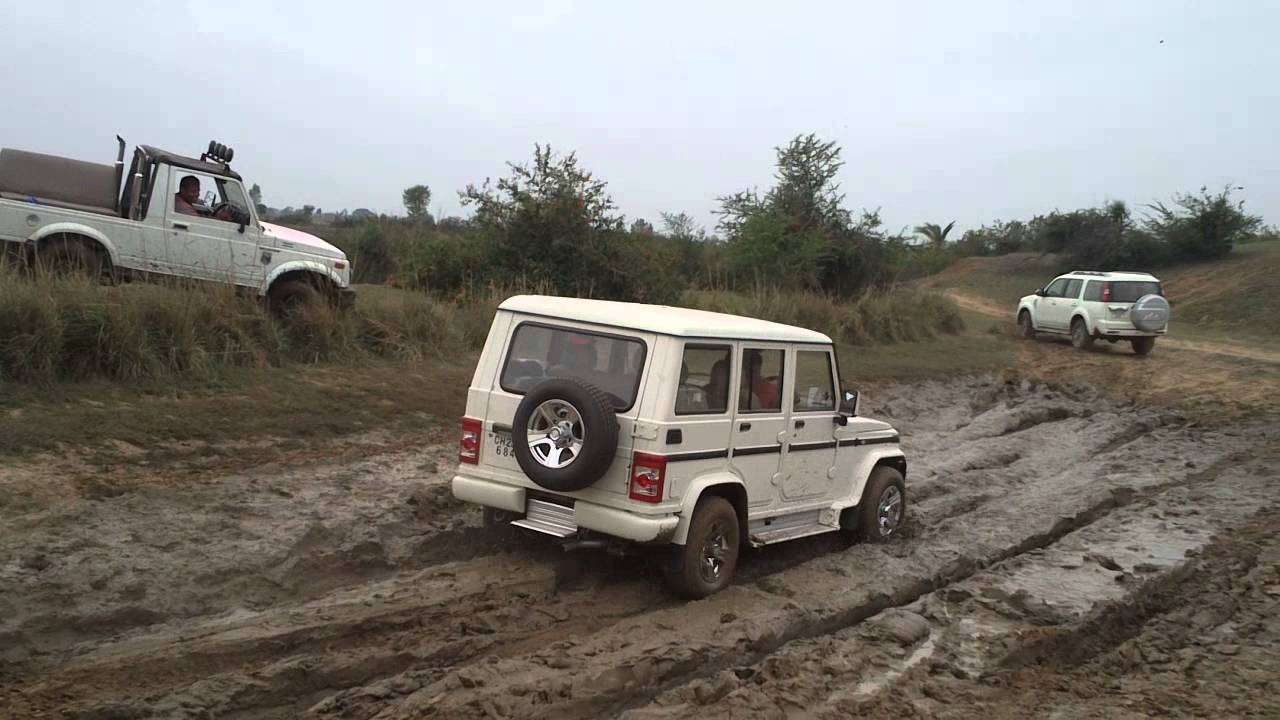 off the road MASH-UP with jypsy,endeavour,fortuner and bolero