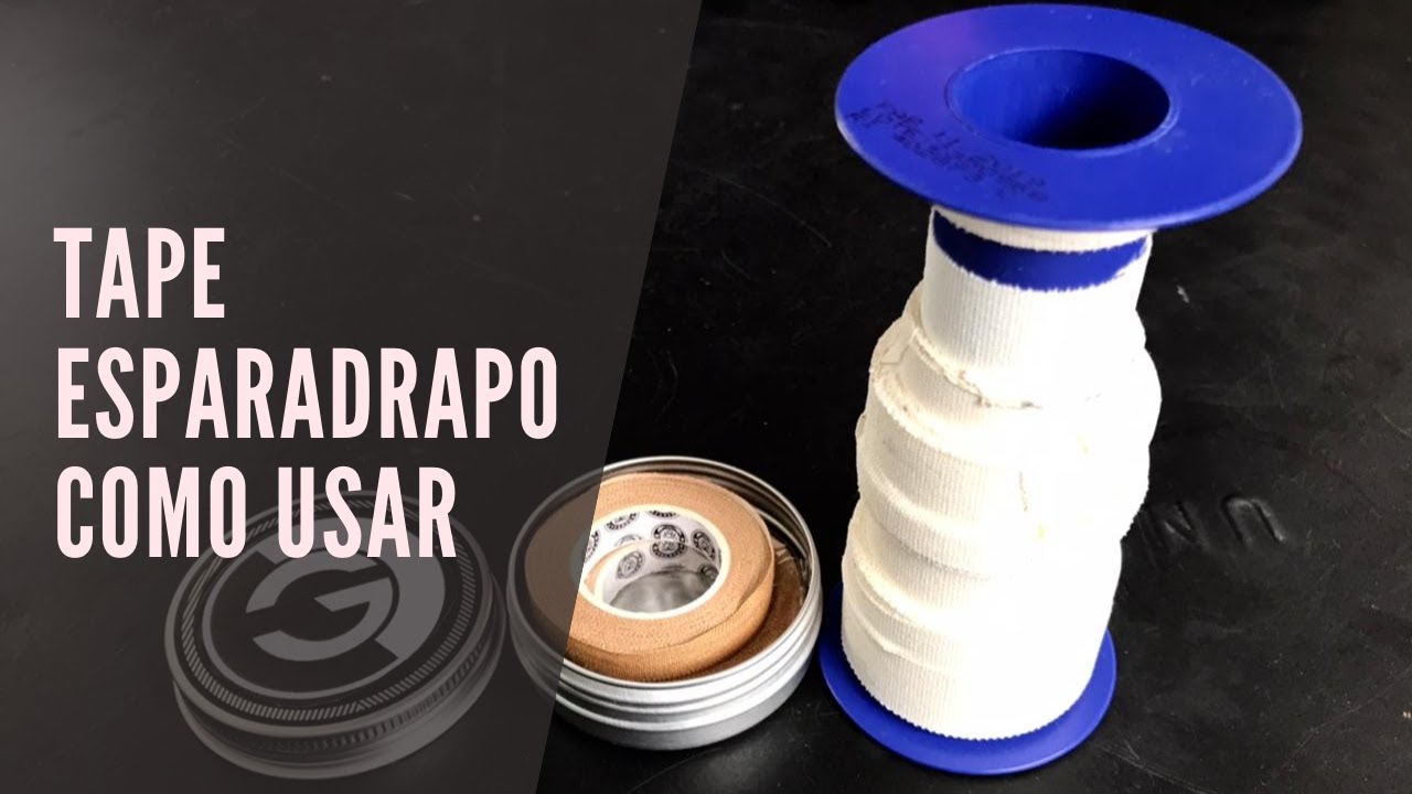 Esparadrapo e tape nos dedos como usar