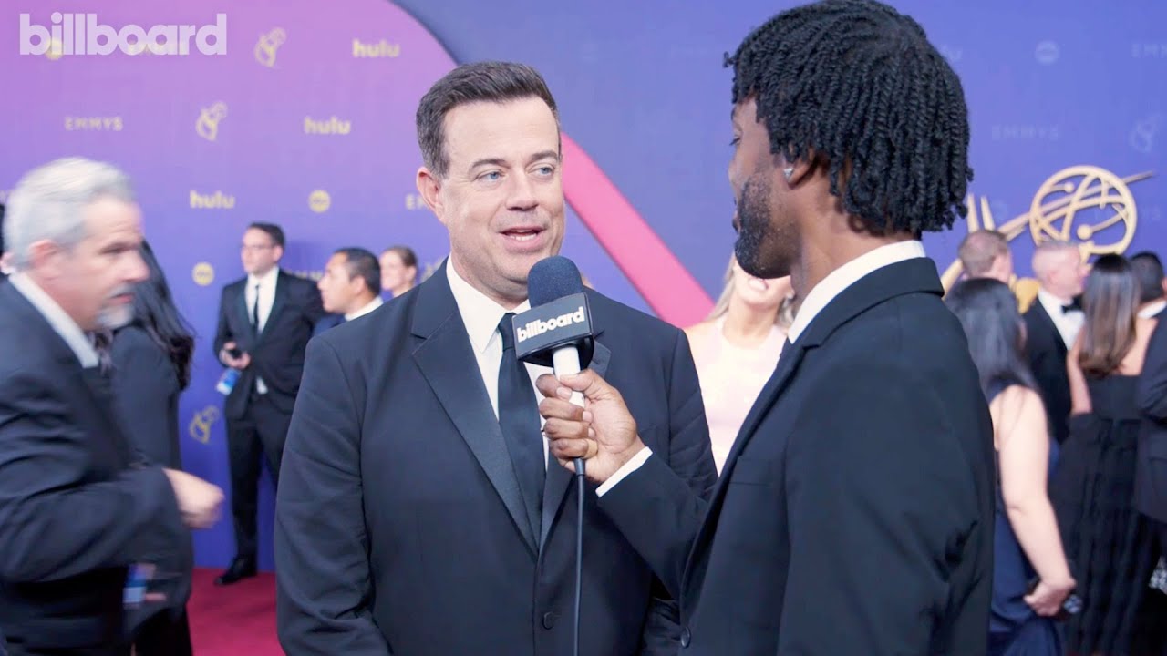 Carson Daly Says He Would Want To Co-Host TRL With Eminem | Emmy Awards 2024