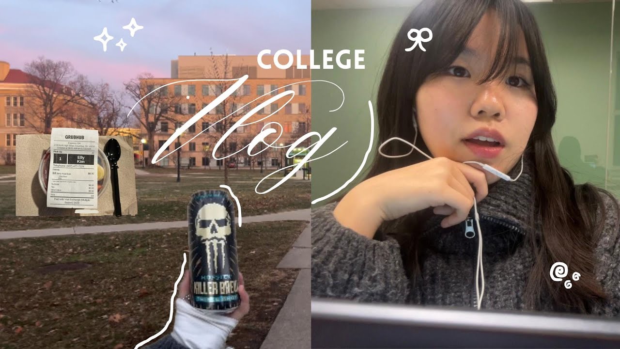 [eng/kor] week one, semester two of college | 미국 대학생 브이로그