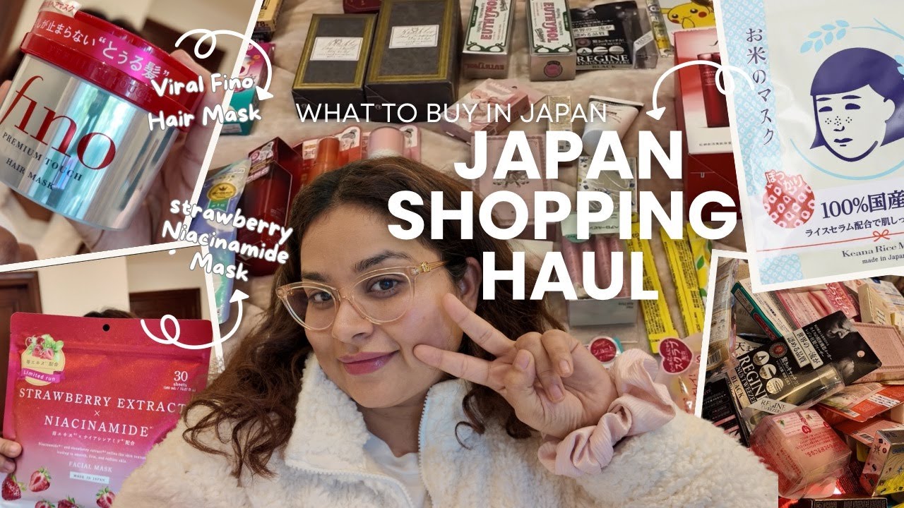 JAPAN Shopping HAUL 2026 🇯🇵 | What I Bought in Japan | Skincare + Makeup + Haircare 🌸🛍️