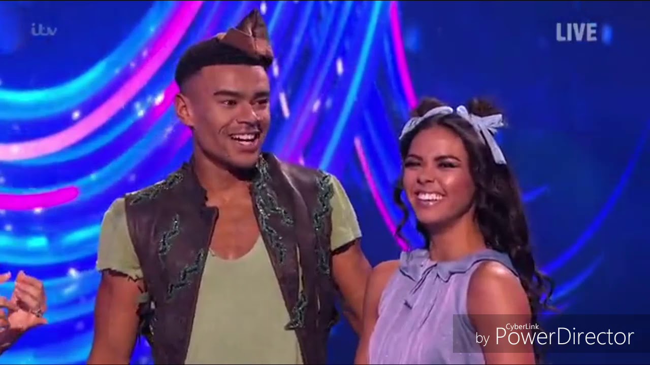Wes Nelson and Vanessa Bauer skating in Dancing on Ice: Final (Second Skate) (10/3/19)