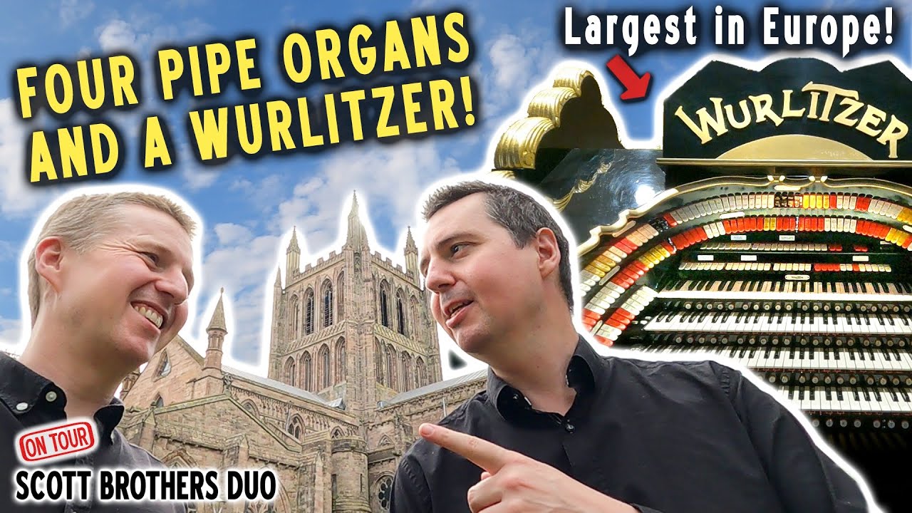 Четыре органа и один Wurlitzer — дуэт Scott Brothers в турне